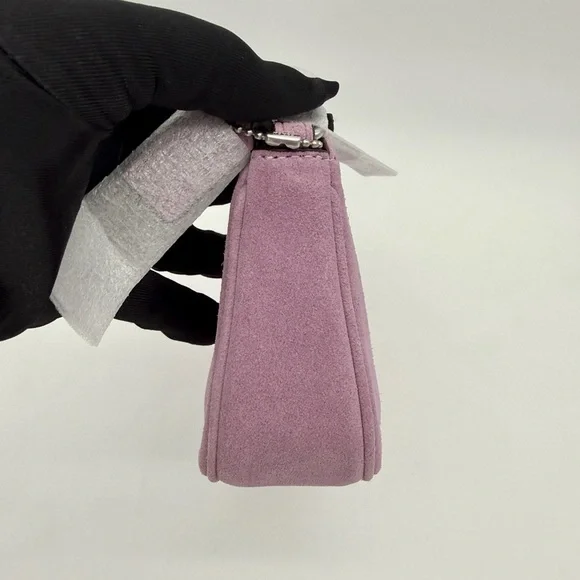 Coach Suede Nolita 19 Silver Light Violet - Picture 6 of 12